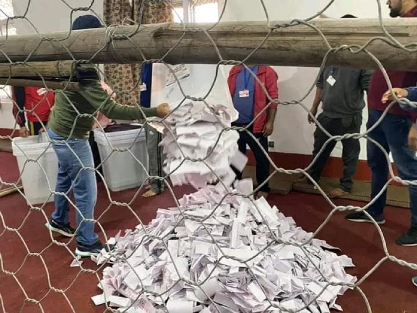 उदयपुर १ मा मतगणना रोकियो